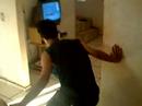 this video show a young man he is...