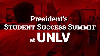 President's Student Success Summit Recap
