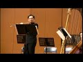 mozart: concerto for flute and harp 2nd mvmt 