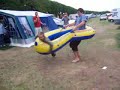Cedric dans un bateau