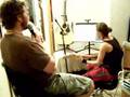 Hali and Dad practice