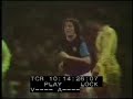 West Ham United v Eintracht Frankfurt European Cup Winners' Cup, semi final, 2nd leg (1st leg 2-1 to Eintracht) 14 April 1976 Referee: Hungerbühl (Switzerland) Attendance: 40000 West Ham Utd.: Day - Coleman, T.Taylor, Bonds, Lampard - mcdowell, Holland, Paddon, Brooking - Jennings, Robson Eintracht: Dr. Kunter - Reichel, Neuberger, Lorenz, Beverun- gen - Weidle, Körbel, Grabowski, B.Nickel - Hölzenbein, Wenzel