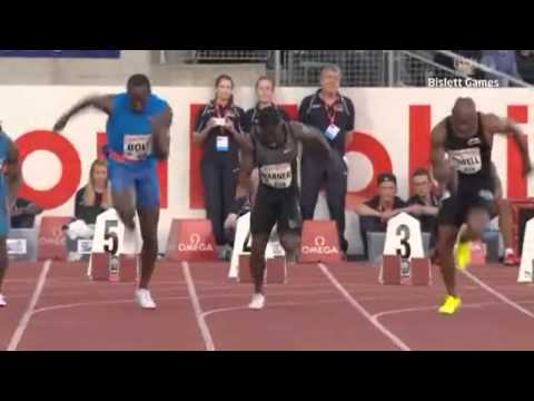 Usain Bolt venció a Asafa Powell en los 100 metros en Oslo