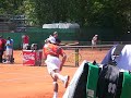 Rafa practicing in Hamburg