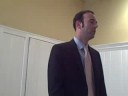 Eric Storey at D9 candidates forum at the Harvey Milk C