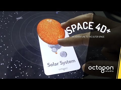 4d Flash Card Octagon Space 4d Cards