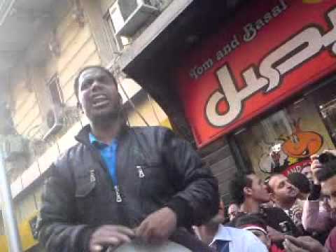 اجمد شاب فى الارتجال يوم فرحة الشعب المصرى بتنحى مبارك 