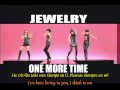 jewelry - one more time (sub/espñol/karaoke)