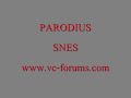 this is a review of the snes classic parodius non sence fantasy. this review was done with the original cart on the original machine, this is not a pc emu!