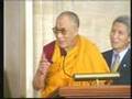 Dalai Lama Address: Congressional Gold Medal - Part 1