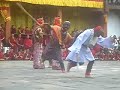 Dance at the Tsechu of Wandue Pradong