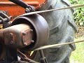 Trebbiatura (treshing) con trebbia AMA e OM50R