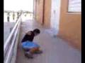 Gordo dandose ostias