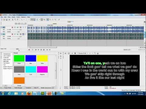 how to create karaoke
