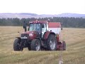 Cas MX with Welger by Alyth, Perthshire (1)