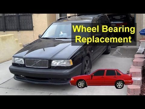 Volvo 850, S70, V70 Front Wheel Bearing Replacement – Auto Repair Series