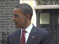 Barack Obama at 10 Downing Street, London