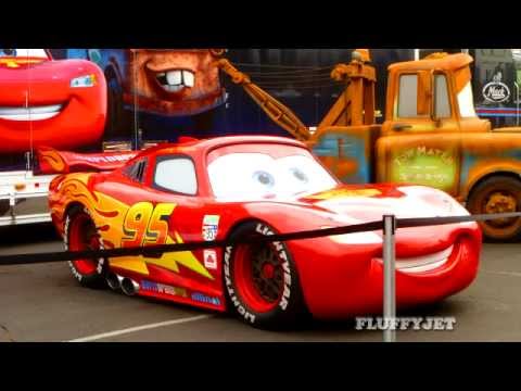 Cars 2 Meet Lightning McQueen, Mater, Disney Event Walt Disney Studios Burbank California Cars Land