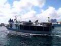 Working Pontoon Bridge in Willemstad Curacao