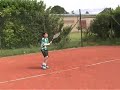 Louis lemmens tennis groundstrokes slowmotion Louis lemmens tennis groundstrokes slowmotion