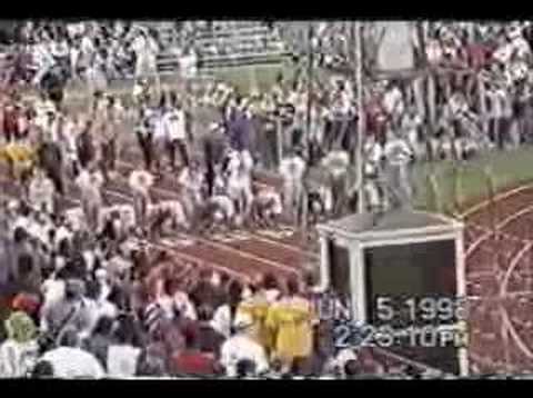 Michael Bennett & B.J. Tucker 100m Dash
