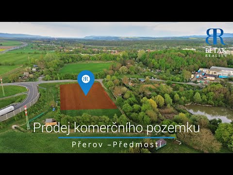 Video Prodej - Stavební pozemek pro komerci Přerov II-Předmostí