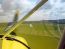 Landing on LKHS (Hosin airport)