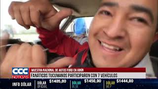 MUESTRA NACIONAL DE AUTOS FORD EN JUNÍN