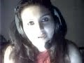 Pakistani Girl Talking on Head Phone to her Boyfriend