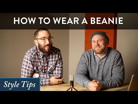 how to properly wear a beanie for guys