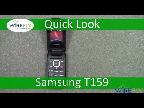 Quick Look Samsung T159 Basic Flip Phone for T-Mobile by Wirefly