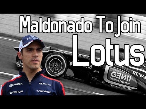 F1 News: Maldonado To Join Lotus F1 Team (F1 2013 Gameplay)