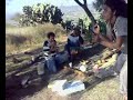 Música prehispanica, interpretada por unos chicos de Tlaxcoapán, Hidalgo.El Primer Fuego