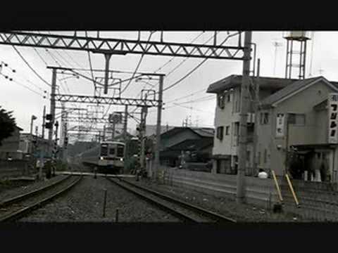 東武東上線　普通小川町ゆき111ﾚ入線