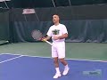 Tennis: Crossover: Forehand