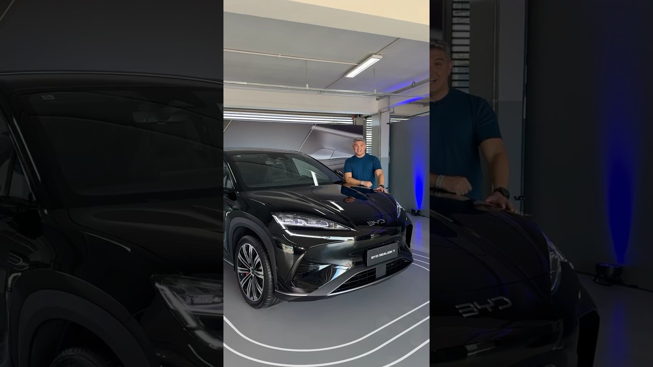 Conheça o Sealion 7, o novo SUV elétrico da BYD