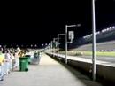 ranger reeling in the fox body beating him at the end of the track at ams friday night drags