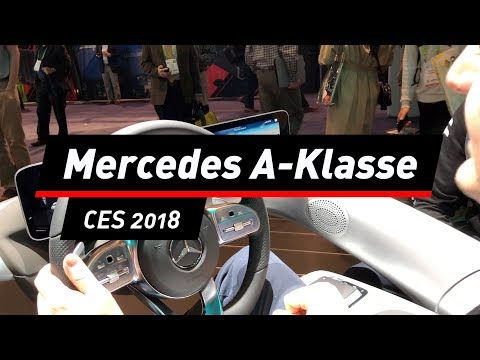 Mercedes A-Klasse 2018: Das neue Connectivity-Syste ...