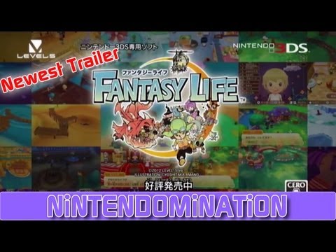 3DS - Fantasy Life - Newest japanese Trailer