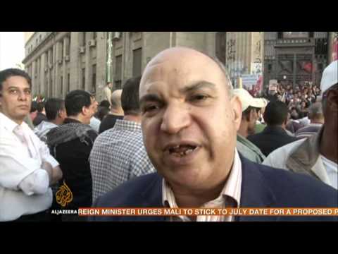 Egyptians protest against Muslim Brotherhood