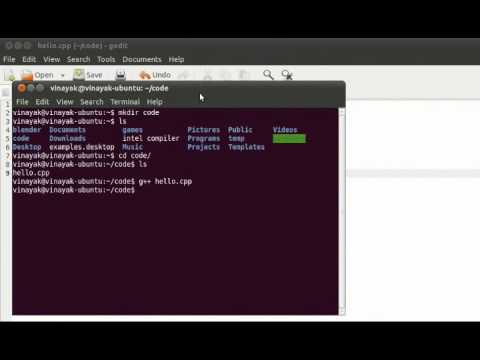how to programming in linux