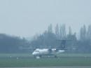 intersky dash Q-300 landing at rotterdam