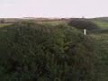 greenkeeper jumping in gorse