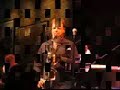 clips of chris potter on tenor sax, craig taborn on fender rhodes, adam rogers on guitar and nate smith on drums. apologies for the poor quality picture - was using someone else's camera and had it set wrong.