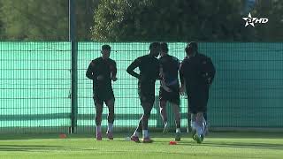 تداريب فريق نهضة بركان استعدادا لمنافسات دوري أبطال افريقيا