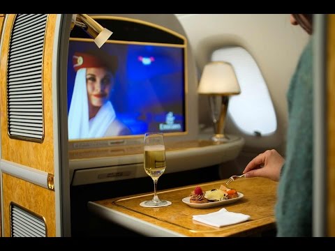 Emirates - Emirates Airline Business Class and First Class services from Brisbane to Dubai. Check out the First Class spa in Dubai Airport. Subscribe to Traveltherenext...