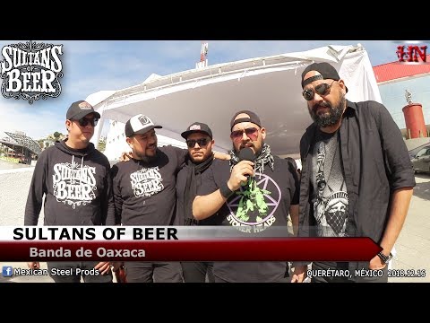 Entrevista con SULTANS OF BEER @ Querétaro [2018.12.16]