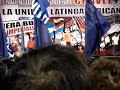 Chavez en Argentina, acto de Ferro Marzo 2007