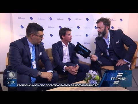 Інтерв’ю Мануеля Вальса спеціально для програми “THE WEEK”