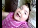 Five times little Mairin jumping on the bed and one fell out!